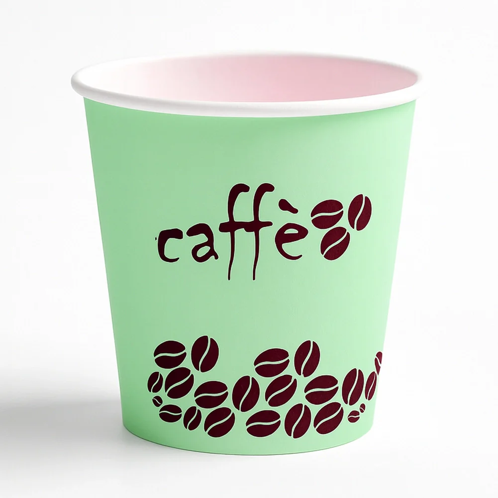 1000 Bicchierini da Caffè Monouso Decoro Rainbow Bicchieri 75ml Usa e Getta - Image 10