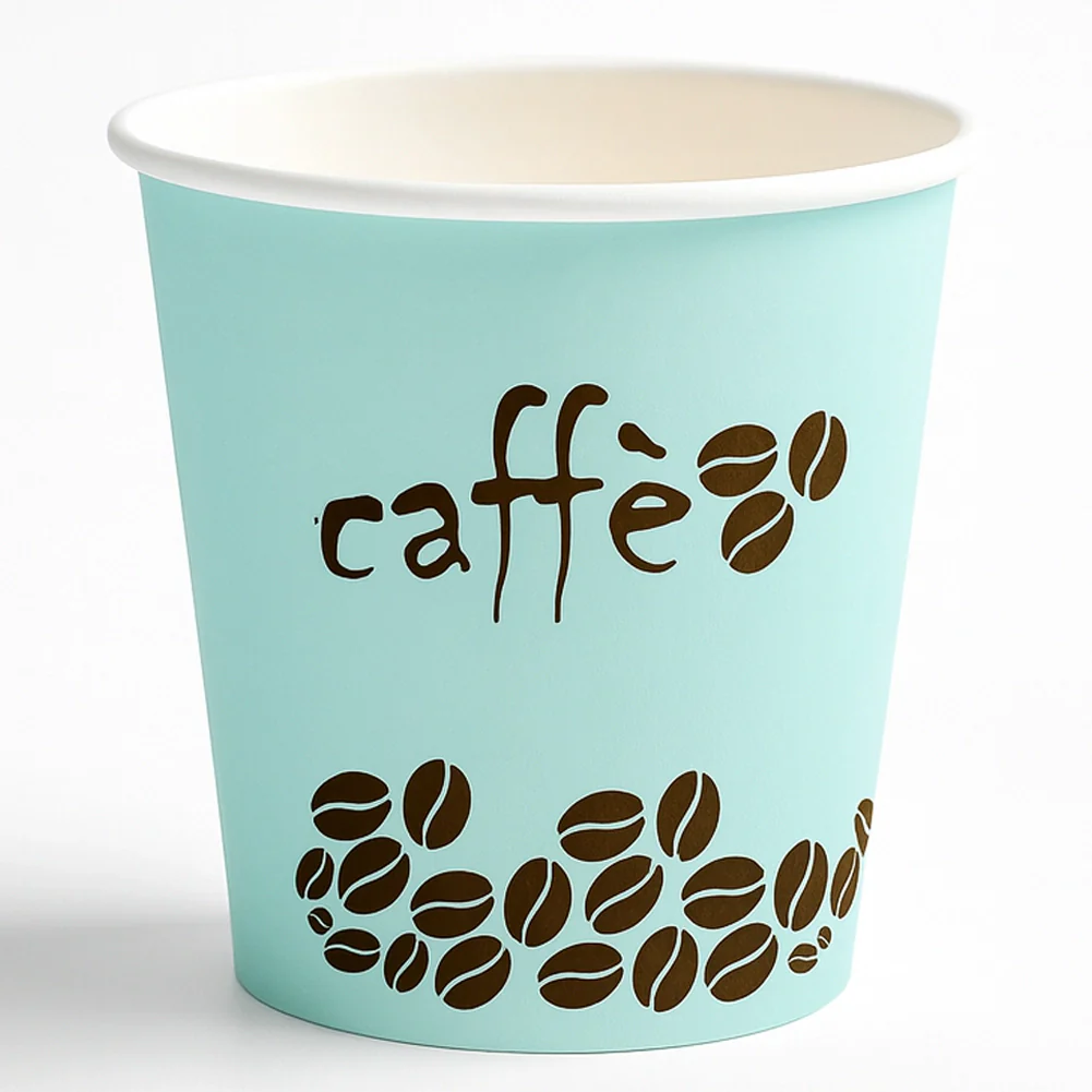 1000 Bicchierini da Caffè Monouso Decoro Rainbow Bicchieri 75ml Usa e Getta - Image 5