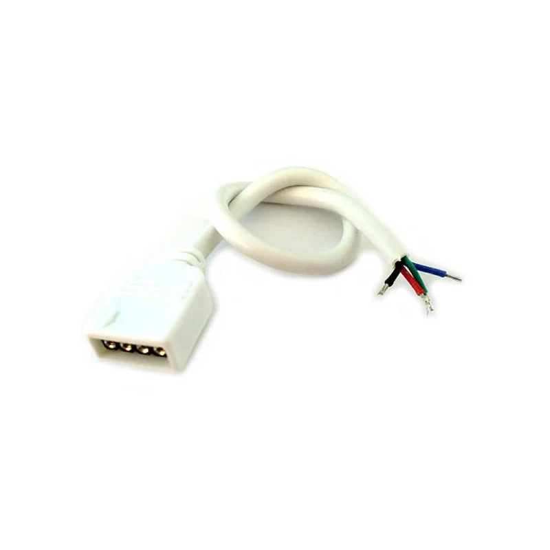 2 PZ Connettori Femmina Con 4 Buchi Per Striscia Bobina Led RGB - Image 2