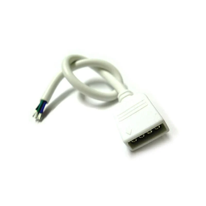 2 PZ Connettori Femmina Con 4 Buchi Per Striscia Bobina Led RGB - Image 3