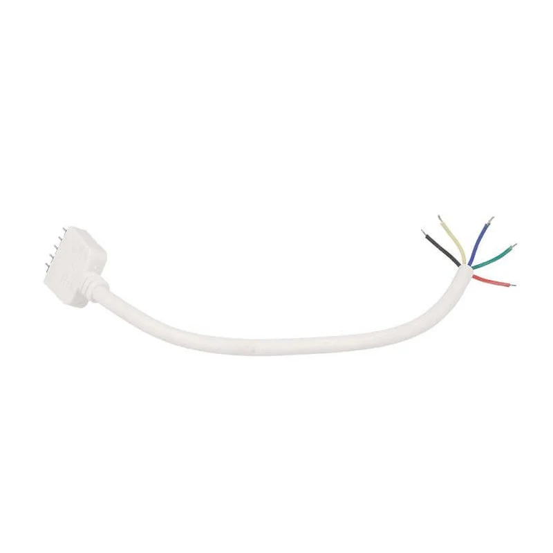 2 PZ Connettori Spina Maschio Con 5 Pin Per Striscia Bobina Led RGBW RGB+W - Image 3