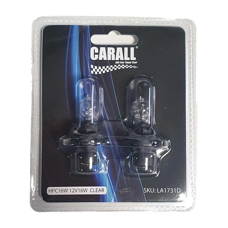 2 PZ Lampada Alogena HPC16W 12V 16W Trasparente Luci Posizione Segnalazione - Image 5
