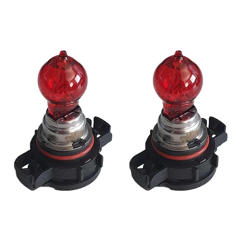 2 PZ Lampada Alogena PSR19W 12V 19W PG20-5 Rossa per Fanali Posteriori - Image 2