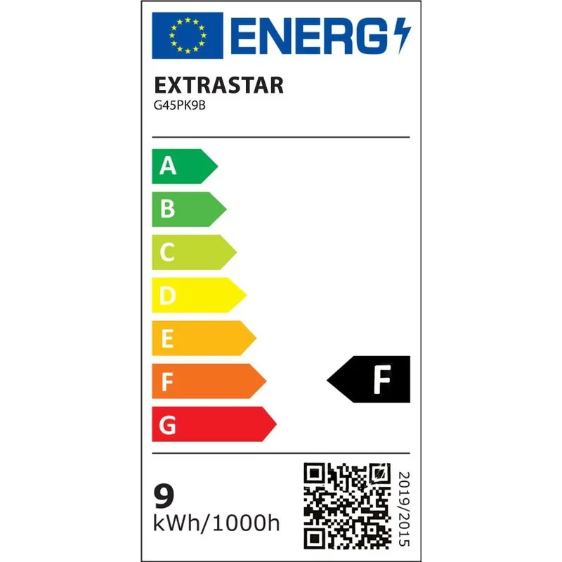 2 PZ Lampadina A Led E14 P45 G45 9W Luce Fredda 860 Lumen 6500K - Image 3