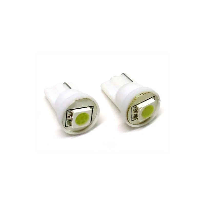 24V Lampada Led T10 W5W 1 Smd Bianco Luci Posizione Camion - Image 3