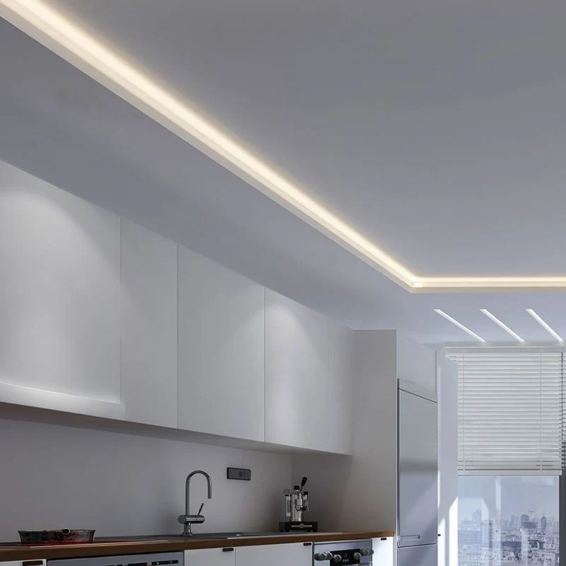 24V Striscia Led COB 6400K 10W/M 950LM/M IP20 5 Metri Larga 8mm SKU-212654 - Image 2