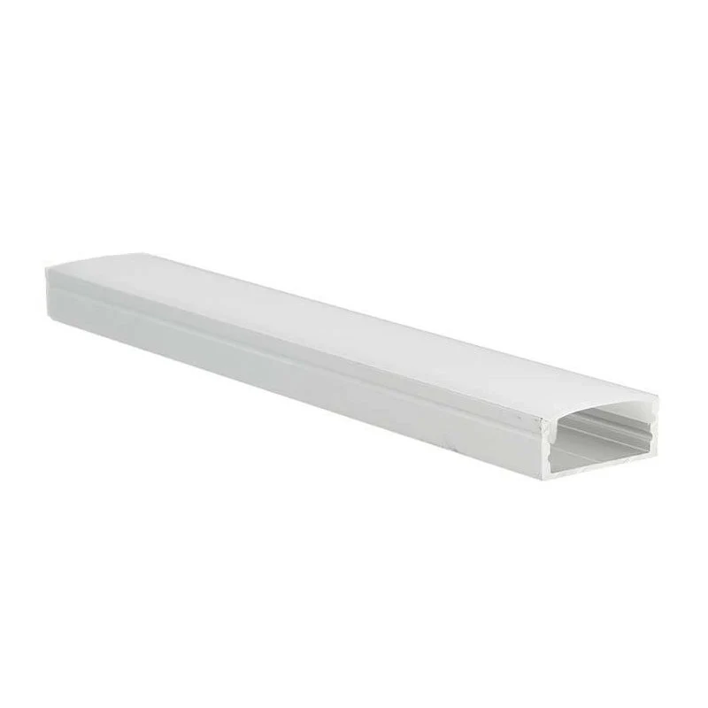3 Metri Diffusore Copertura PC Satinata Smerigliata Opaca per Profilo Alluminio Largo 20mm - Image 4