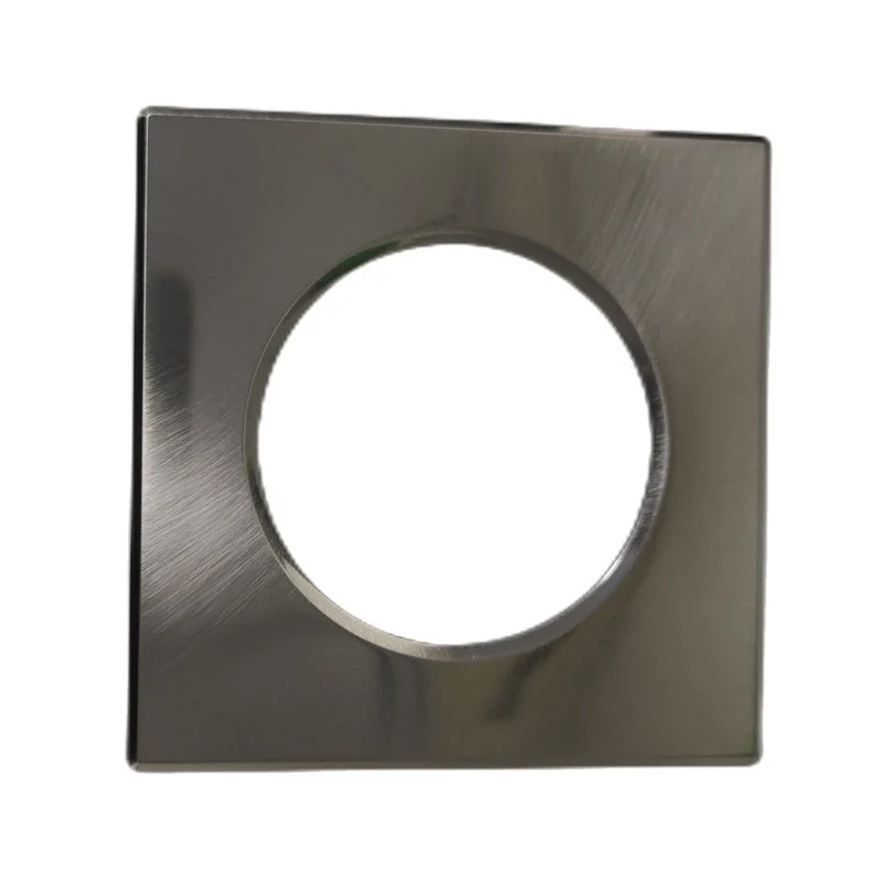 3 Pezzi Coperchi Quadrati Nichel Satinato Per Faretti Led FP8705W - Image 2