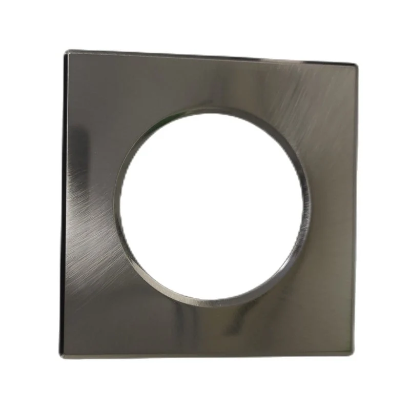 3 Pezzi Coperchi Quadrati Nichel Satinato Per Faretti Led FP8705W - Image 3