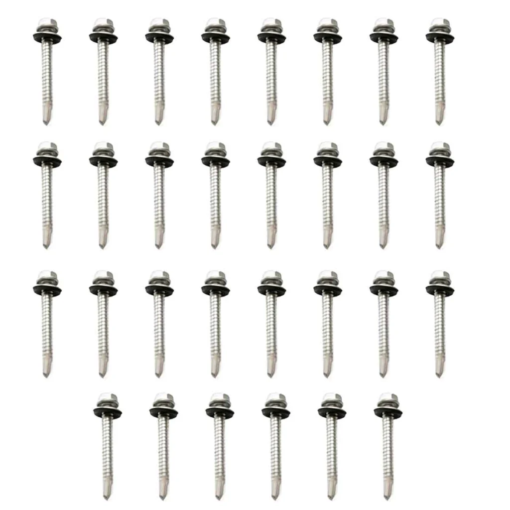 30 Vite per fissaggio pannelli fotovoltaici VT-450 VT-545 Llunghezza 50mm SKU-11393