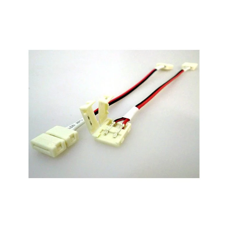 4 PZ Connettore 8mm Per Chiudere Striscia Led Smd 3528 Senza Saldare - Image 3