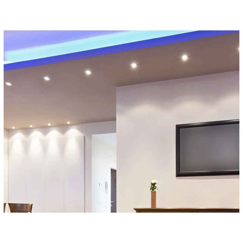 6 PZ Lampada Led GU10 5W 220V 110 Gradi Bianco Neutro 4000K Diffusore Opale SKU-212740 - Image 5