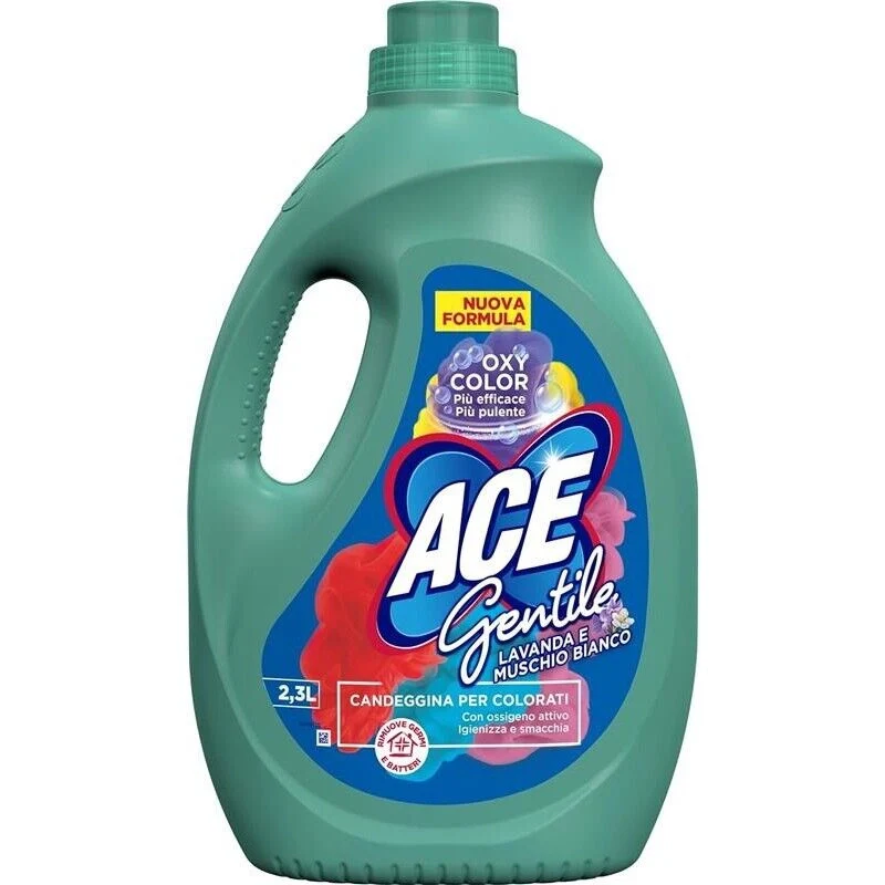 ACE GENTILE CANDEGGINA IGIENIZZANTE DA 2,3LT PROFUMO MUSCHIO BIANCO - Image 2