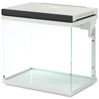 Acquario da 26 Litri con Filtro, Illuminazione a LED, Pompa dell'Acqua, per Diverse Specie di Pesci, circa 38 x 26 x 38 cm - Image 5