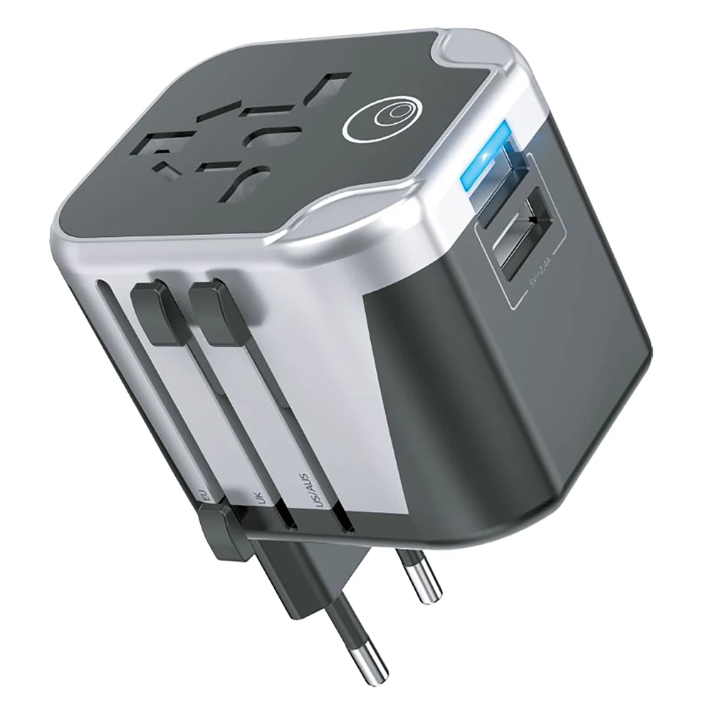 ADATTATORE CARICATORE CONVERTIBILE DA VIAGGIO  12W  - LOSTECH
