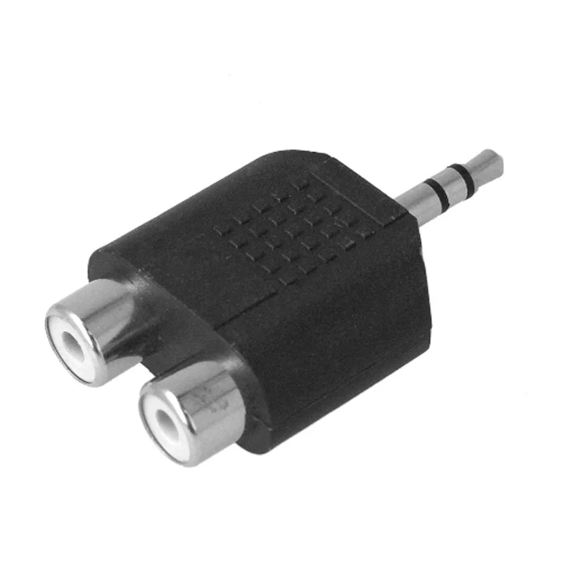 Adattatore Jack RCA Audio Convertitore Da Jack 3,5mm Maschio A 2 RCA Femmine - Image 3