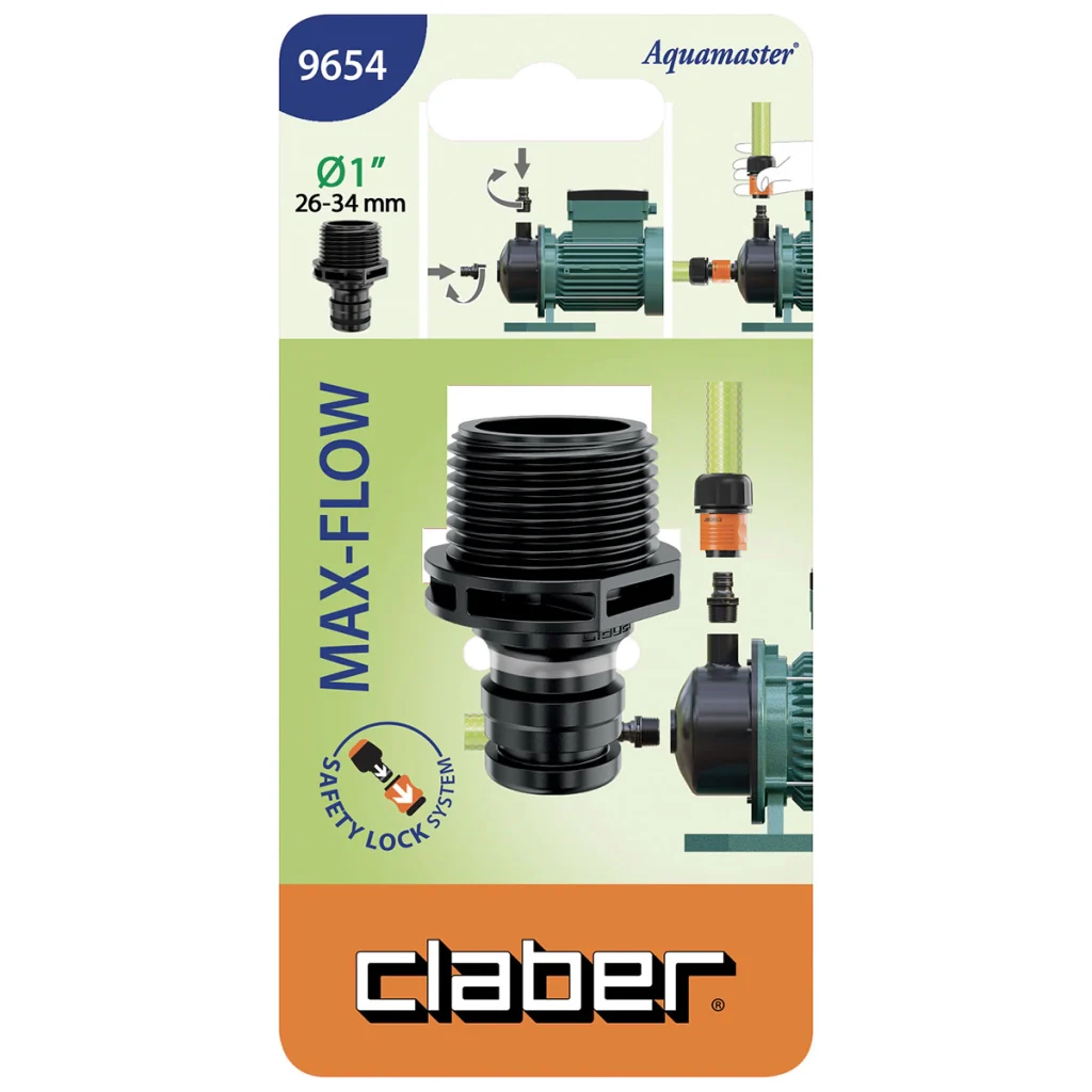 ADATTATORE 'MAX FLOW' Art. 9654 - 1 M  - CLABER - Image 2