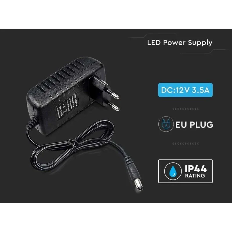 Trasformatore Alimentatore 42W CV 12V 3,5A Con Spina UE da Presa Casa AC220V a DC 12V SKU-2672 - Image 2