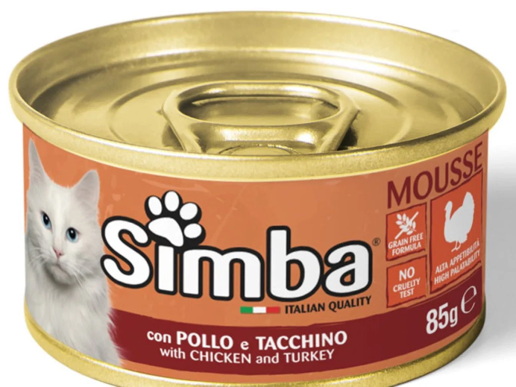 ALIMENTO PER GATTI 'MOUSSE' pollo e tacchino - gr 85- 24 pezzi  - MONGE