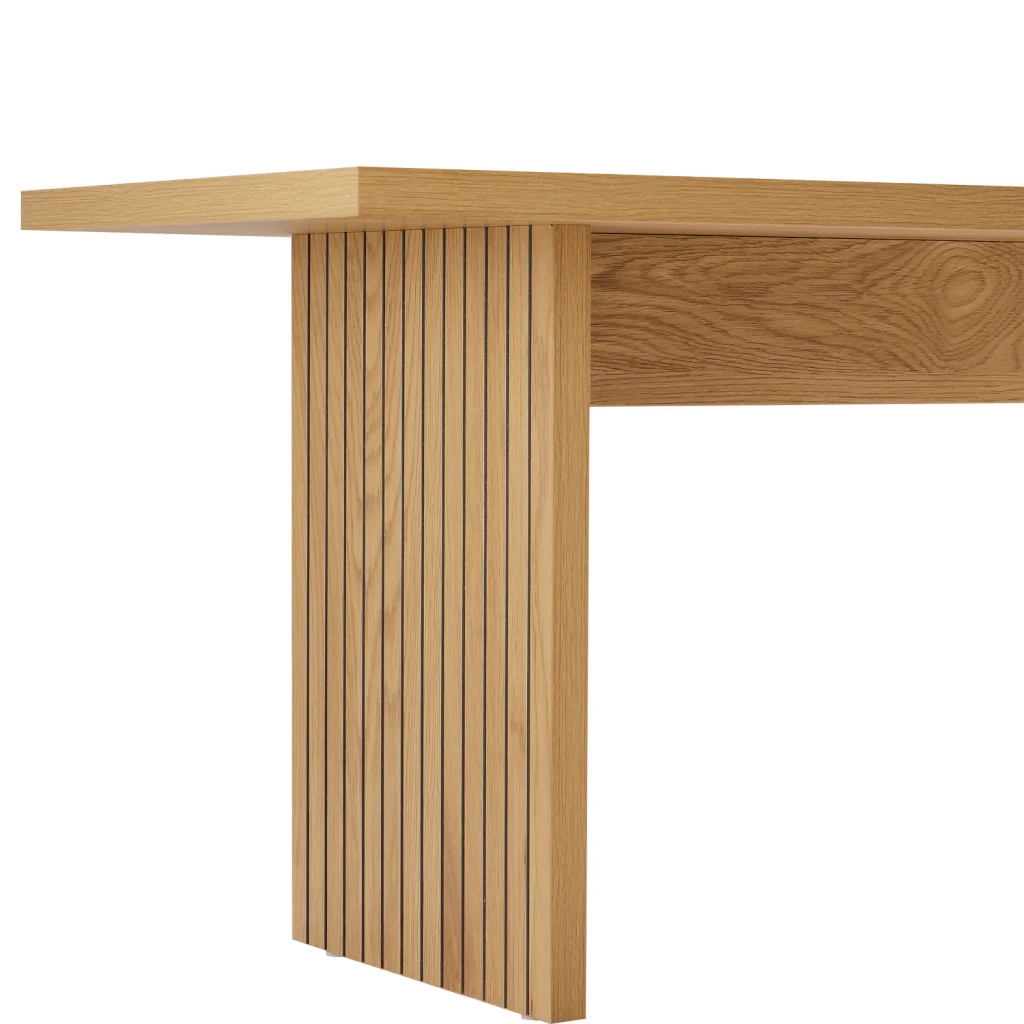 ALMASet di tavolo e 2 panche in stile scandinavo da 180 cm - Image 10