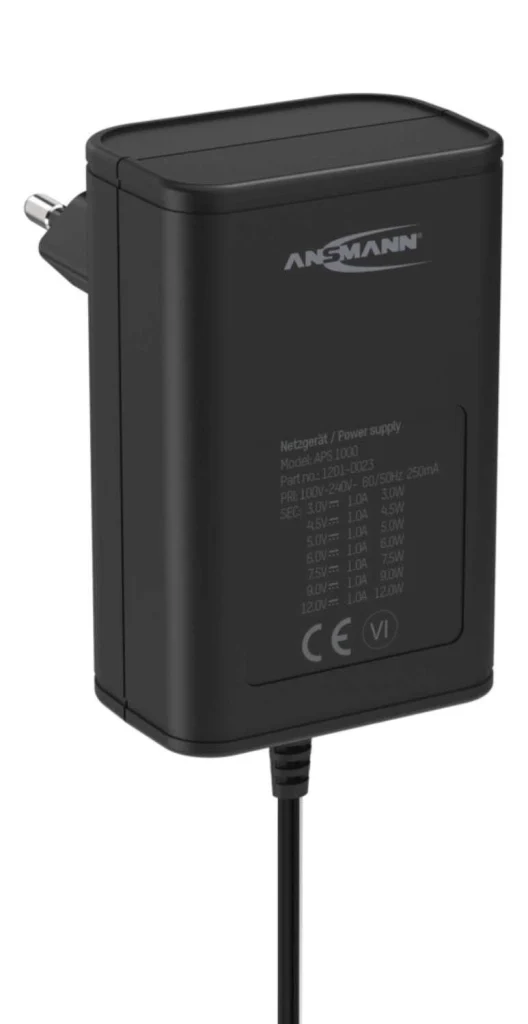 Ansmann 1201-0023 adattatore e invertitore Interno 12 W Nero - Image 5