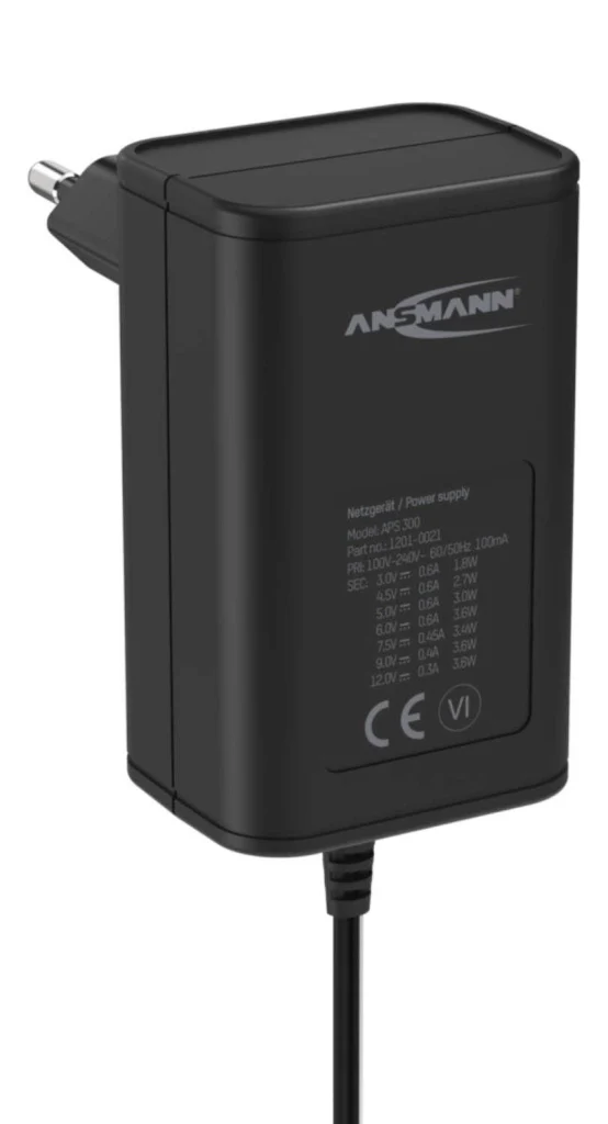Ansmann APS 300 adattatore e invertitore Interno 3,6 W Nero - Image 4