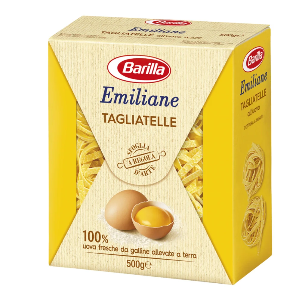 Barilla emiliane tagliatelle all'uovo 500 grammi - Image 3
