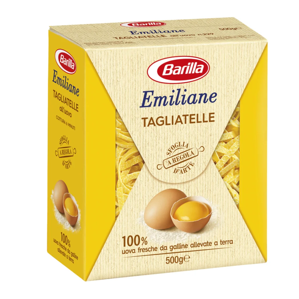 Barilla emiliane tagliatelle all'uovo 500 grammi - Image 4