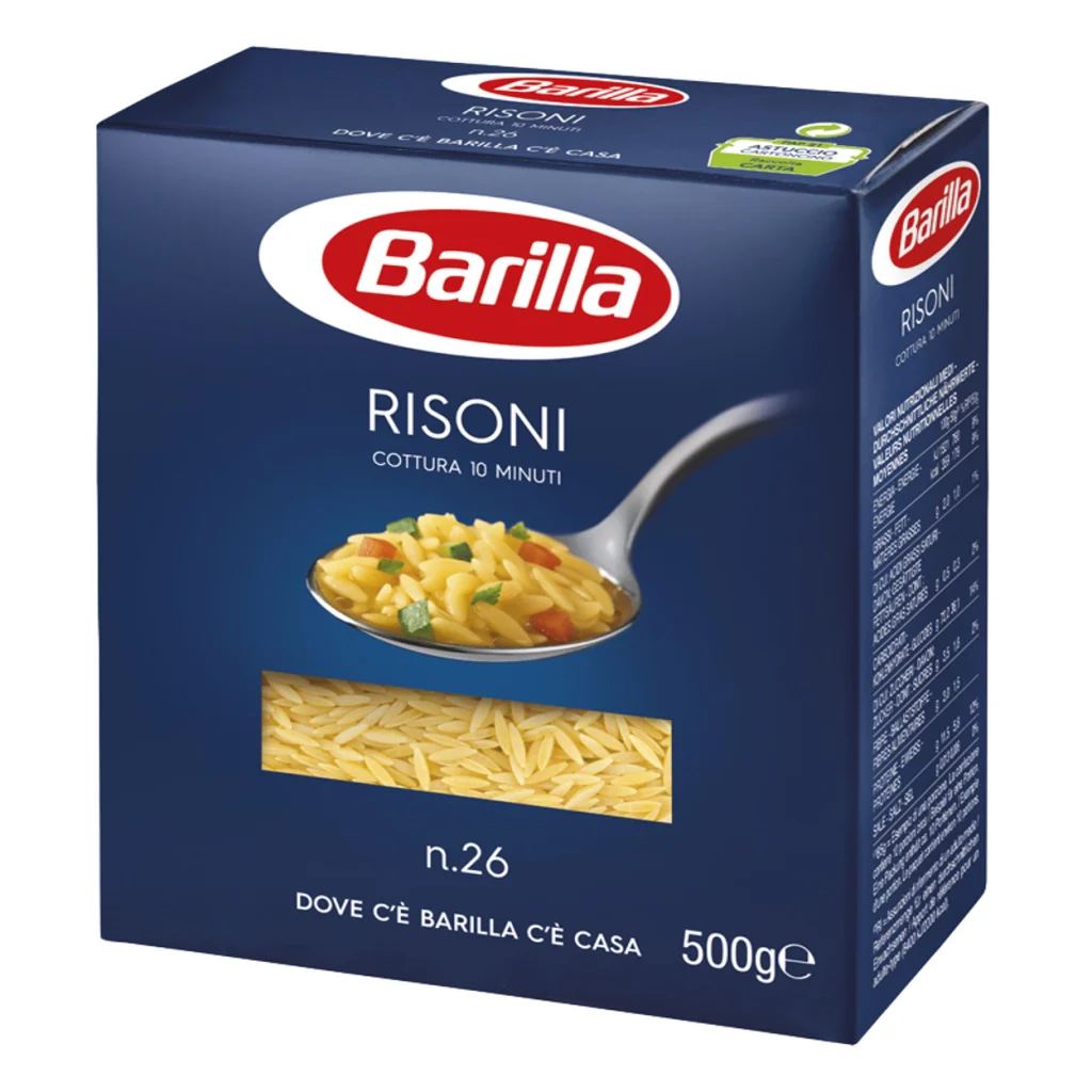 Barilla i classici risoni n. 26 cottura 11 minuti 500 grammi - Image 2