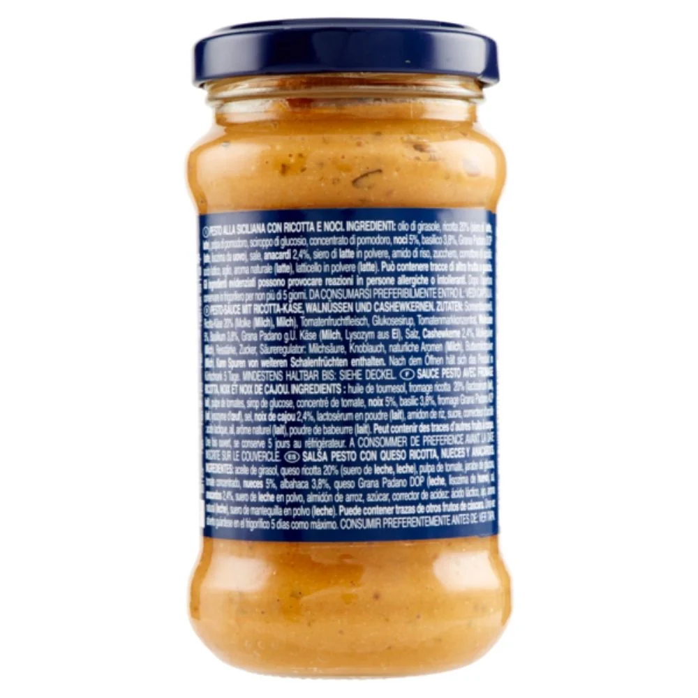 Barilla pesto ricotta e noci confezione da 190 grammi - Image 2