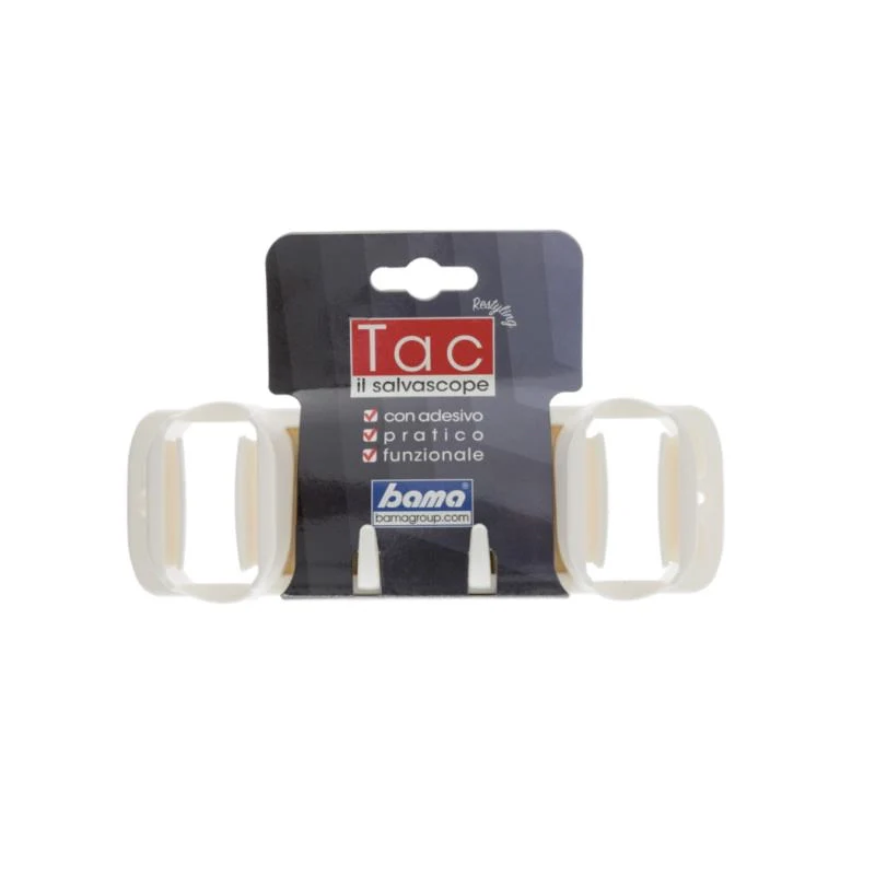 BARRA APPENDISCOPA IN PLASTICA 2 posti - cm. 20,5 x 7 x 4  - BAMA - Image 3
