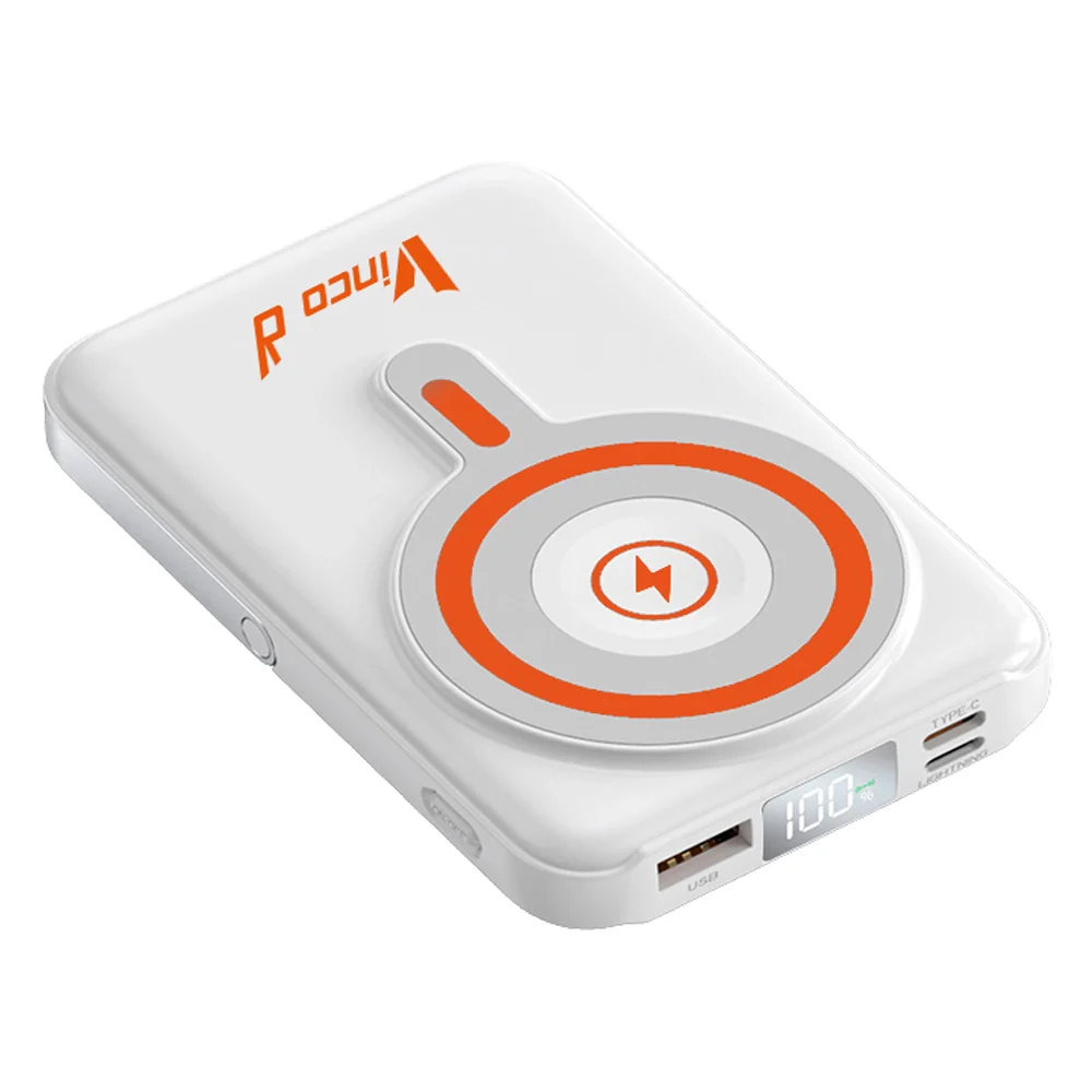BATTERIA PORTATILE 'POWER BANK CON MAGSAFE' 10000 mAh  - VINCO