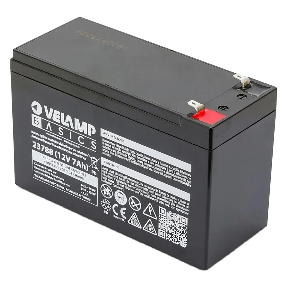 BATTERIA RICARICABILE mm.150 x 65 x h.100 - 7 Ah  - VELAMP
