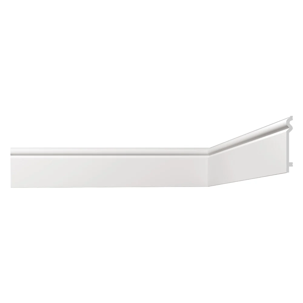 BATTISCOPA DECORATIVO SERIE 'LUXSTYL' mod. 'L14015' - mm 15 x 140- 10 pezzi  - BOVELACCI