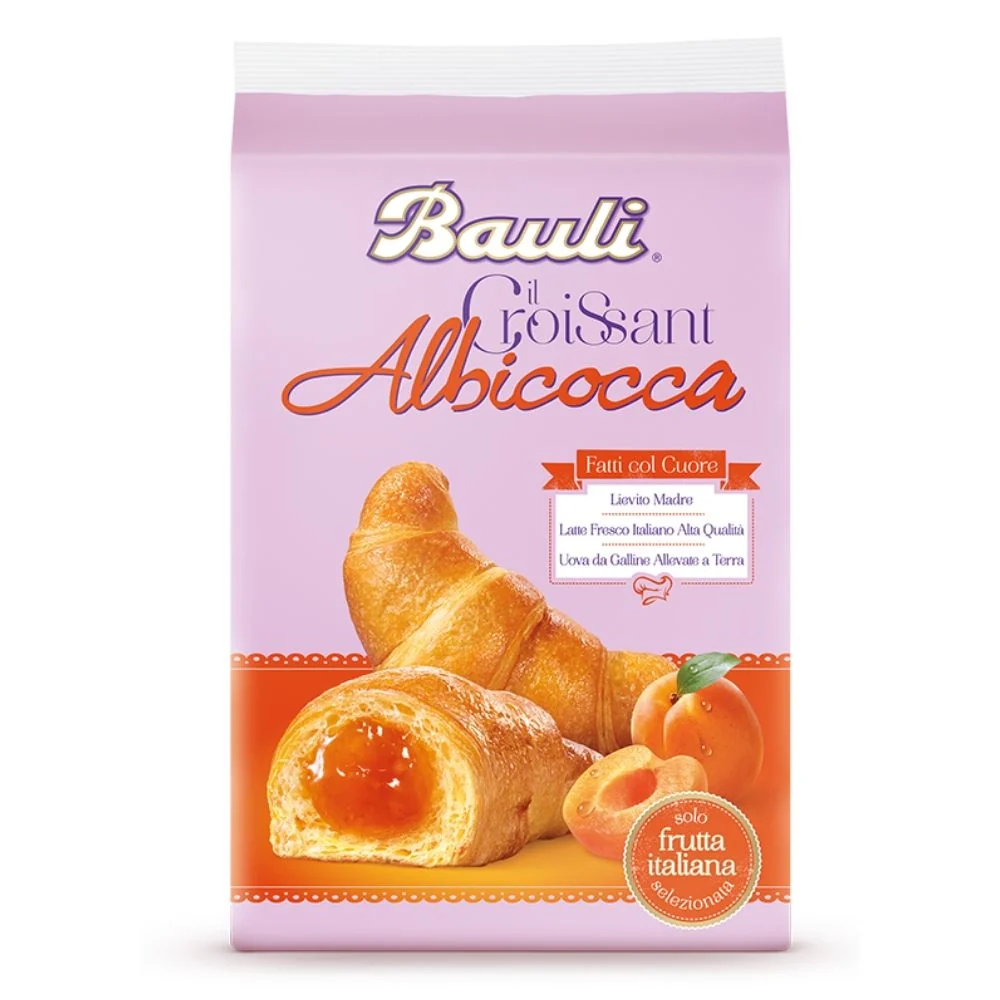 Bauli croissant all'albicocca in confezione da 6 croissant - 300 grammi totali - Image 2