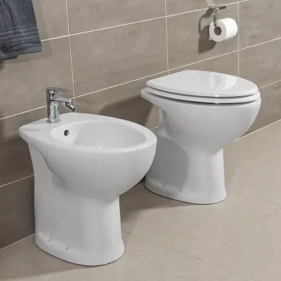 Bidet per anziani e disabili con altezza 49 cm e foro per rubinetto - Image 4