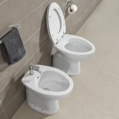 Bidet per anziani e disabili con altezza 49 cm e foro per rubinetto - Image 5