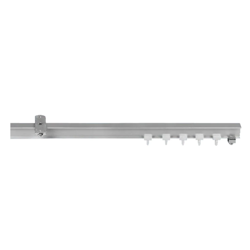 BINARIO 250CM IN ALLUMINIO PER BALCONE CON SCIVOLI