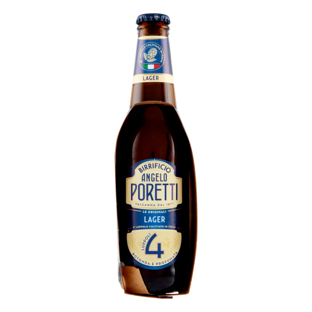 Birrificio angelo poretti birra 4 luppoli l'originale 24 bottiglie da 33 cl - Image 5