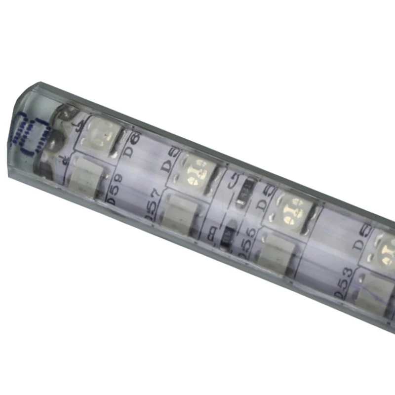 Bobina Striscia 100M Striscia Led 220V RGB IP65 Passo 12mm 12W/M Tagliabile 100cm Doppia Fila 120 smd 5050/m - Image 6