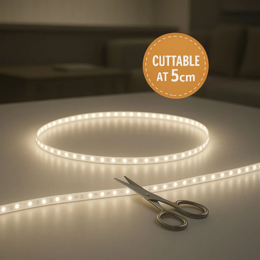 Bobina Striscia Led Slim da 4mm, 24V 16W/M 160SMD/M, Tagliabile ogni 5cm da 8 SMD 2216, IP20, Efficienza 110lm/W, CRI>90, Disponibili 3000K 4000K 6500K (Bianco Neutro 4000K) - Image 4