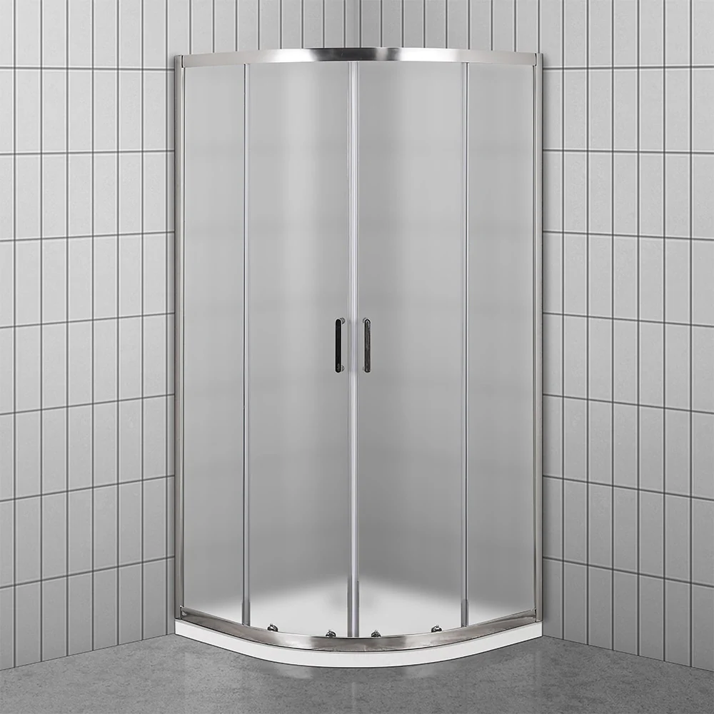 BOX DOCCIA EGO SEMICIRCOLARE 87,5/88,5CM STAMPATO.