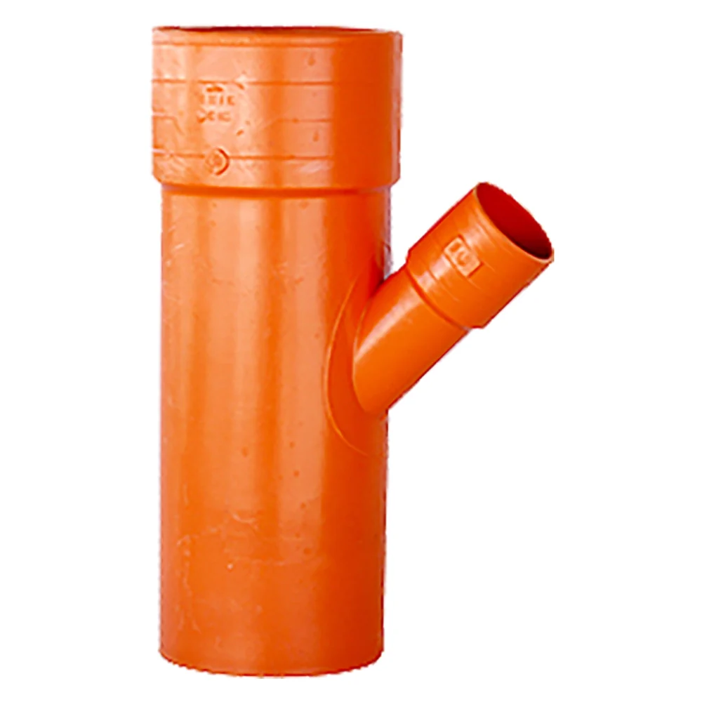 BRAGA RIDOTTA 45 E?  ° IN PVC 45 E?  °  E?E ? 100 / 40