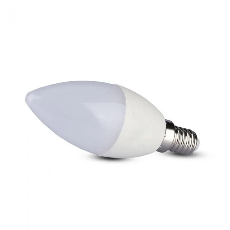 Lampadina LED Chip Samsung E14 C37 5,5W a Candela Dimmerabile SKU-20045, Disponibili 3000K 4000K 6400K (Bianco Neutro 4000K) - Image 4