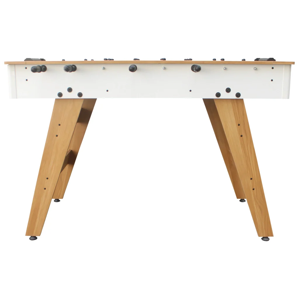 Calciobalilla 120cm bianco e legno - Image 3