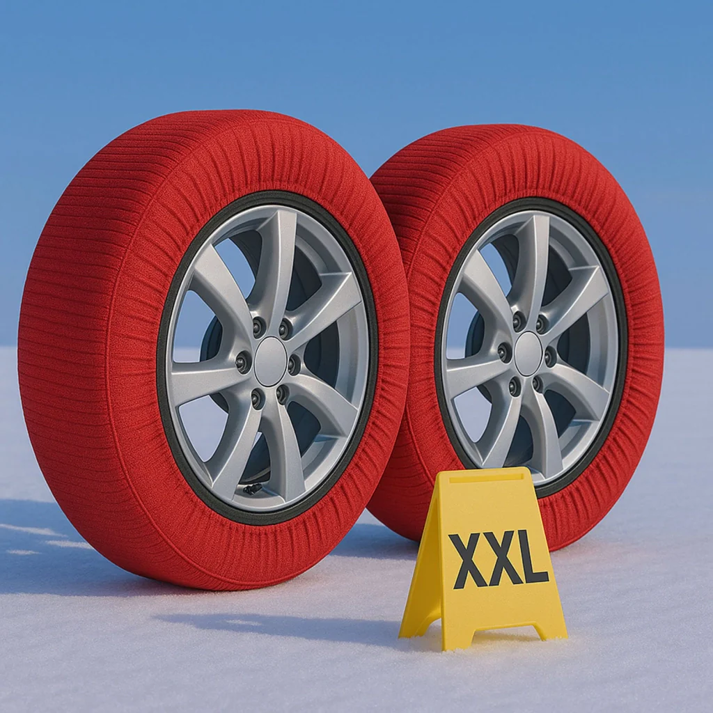Calze Da Neve per Auto Omologate EN 16662-1 2020 Misura XXL - Image 6