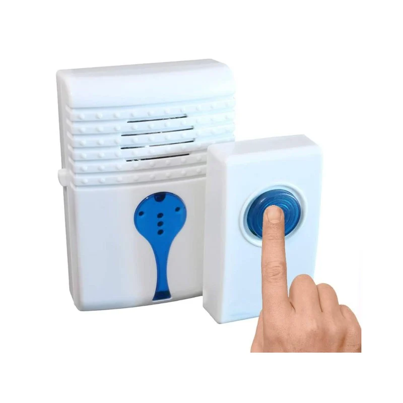 Campanello Senza Fili Alimentazione Con Pile 80 Metri Di Portata IP20 V013 - Image 3