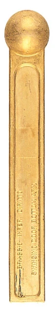 CARDINE INFERIORE CENTRALE PORTA BATTENTE O. L.- TROPEX DESIGN- 1,0 pz