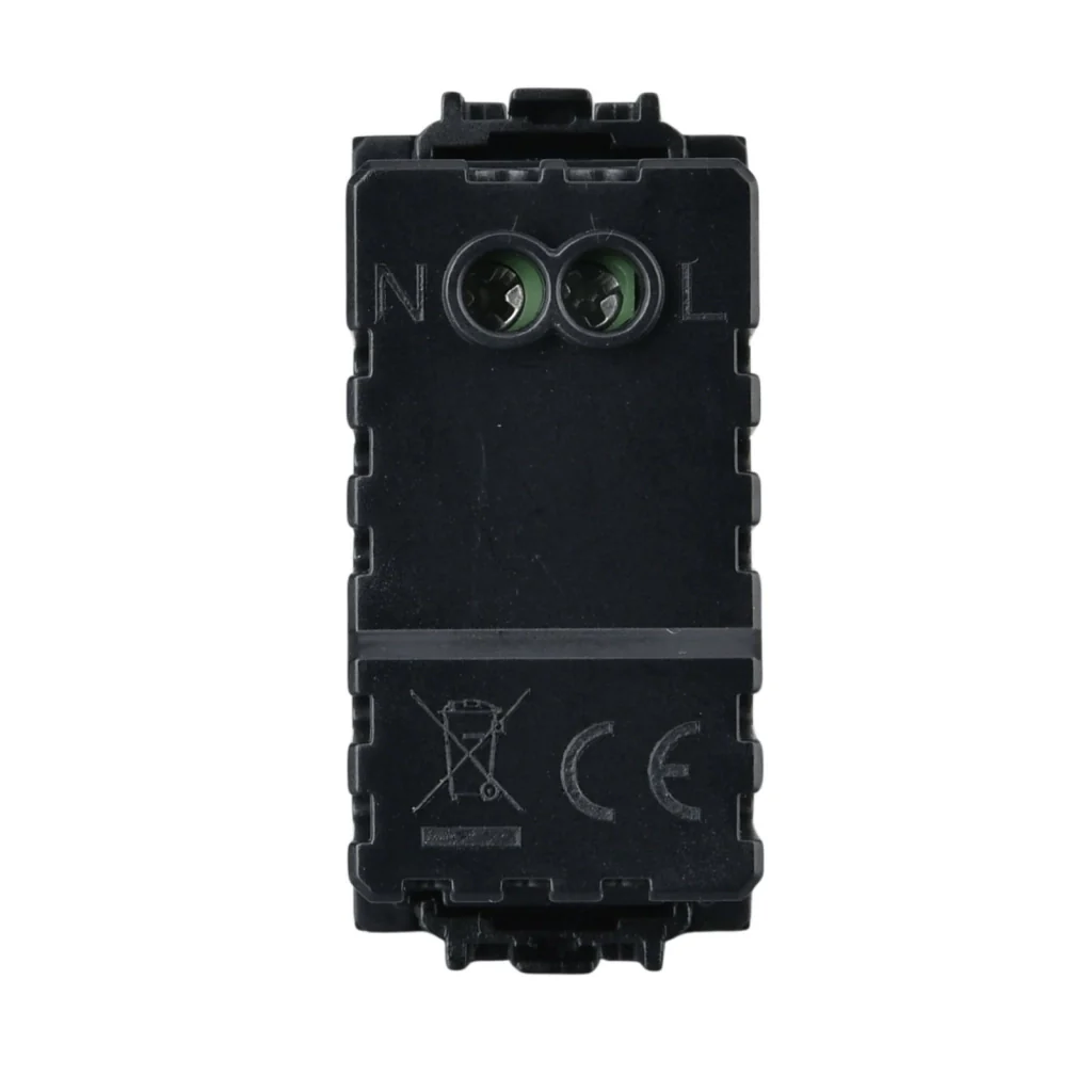 Caricatore USB A QC + USB C PD 20W MBL Nero 1M Compatibile Bticino Living International BLN3002 - Image 3