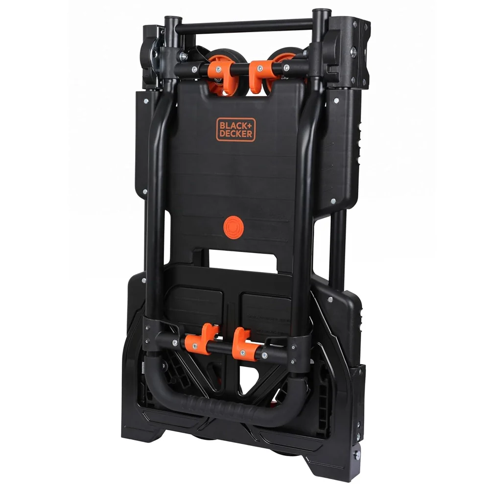 Carrello 2-in-1 Pieghevole con Piattaforma Carrellino Trasporto Pacchi Max 120kg - Image 5